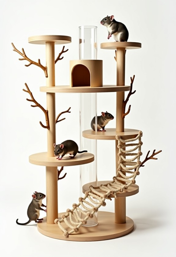 vertical ascending frameworks