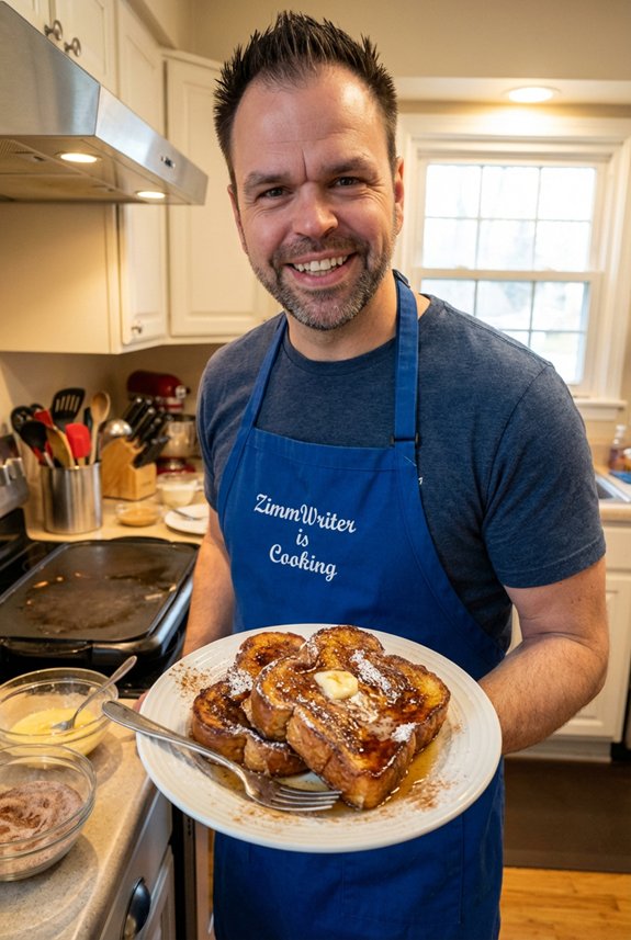 delicious cinnamon infused french toast