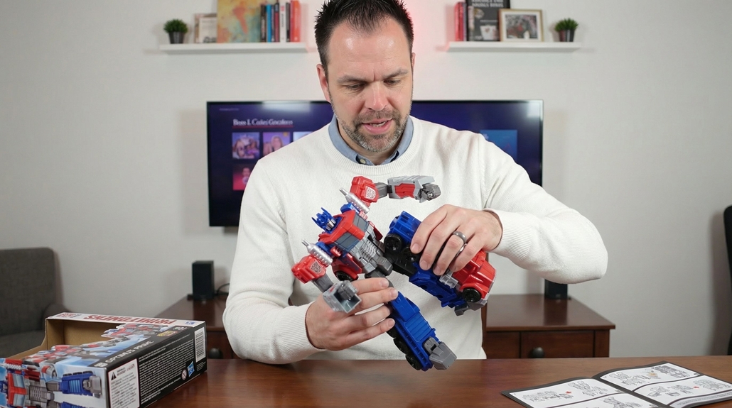 optimus prime action figure review