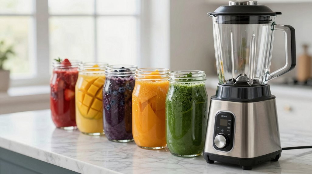 the five top smoothie blenders